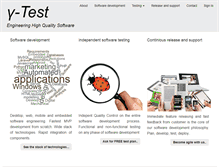 Tablet Screenshot of gammatest.net